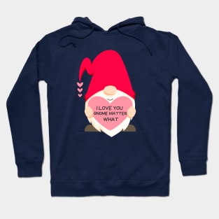 I Love You Gnome Matter What Hoodie